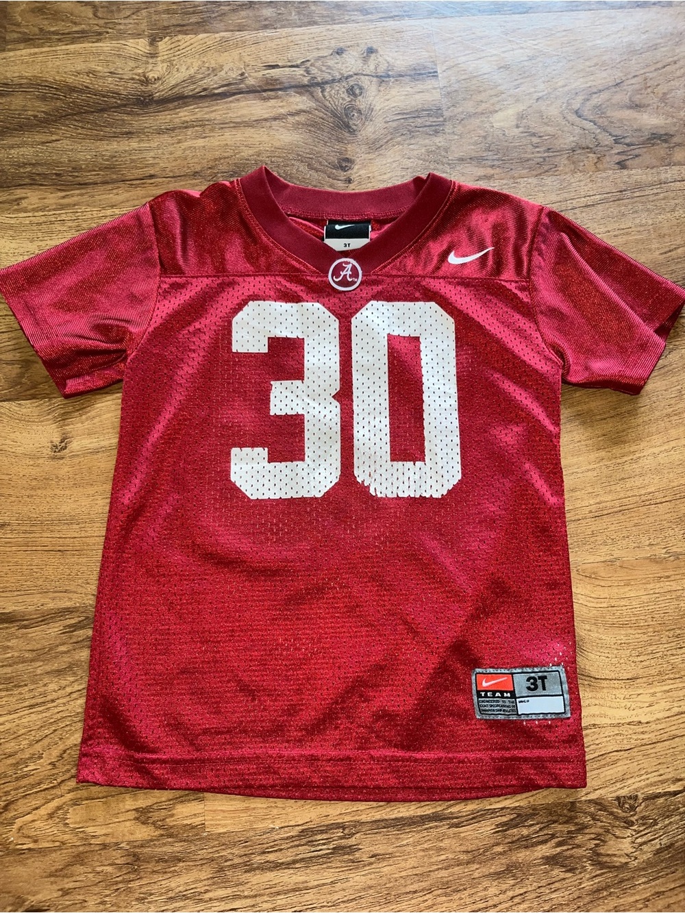 Nike Alabama Crimson Tide Football NCAA Jersey Toddler 3T